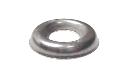 4mm Internal Diameter A2 Stainless Steel No.8 Screw Cup Washers